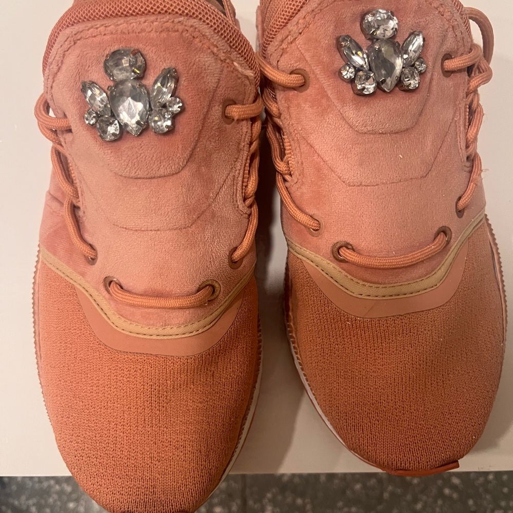 Puma pink Embellished Sneakers